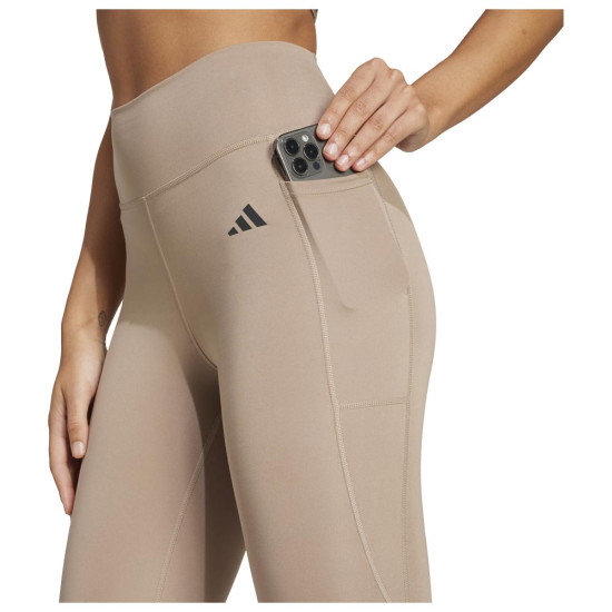 Adidas Γυναικείο κολάν Optime Essentials Stash Pocket Full-Length Leggings